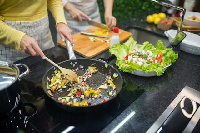 Healthy home cooking and food preparation